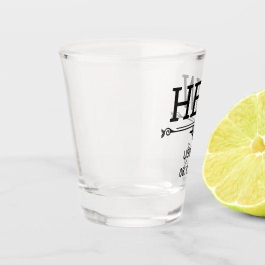 Verre A Shot Initiales Usher (Gauche)