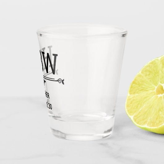 Verre A Shot Initiales Usher (Droite)