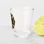 Verre A Shot Insigne de sapeur-pompier de corps de (Droite)