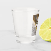 Verre A Shot Instrument en laiton de trompette et de feuille de (Gauche)