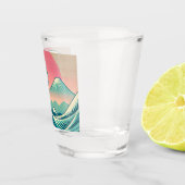 Verre A Shot Interprétation moderne de la Grande Vague (Droite)