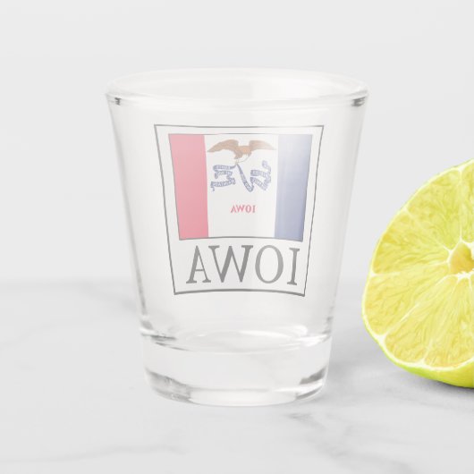Verre A Shot Iowa (Dos)