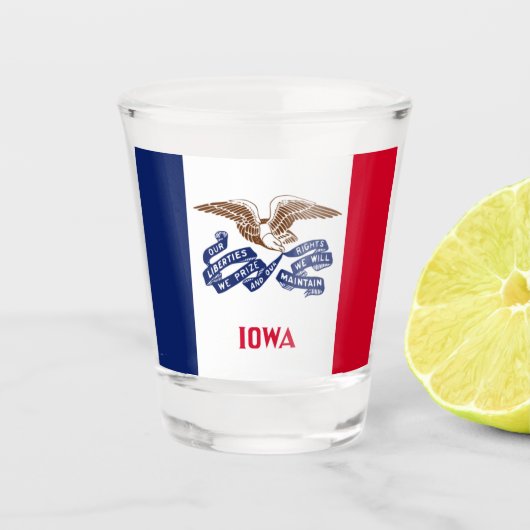 VERRE A SHOT IOWA (Devant)