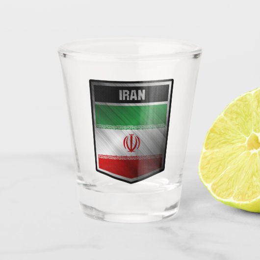 Verre A Shot Iran (Devant)