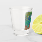 Verre A Shot Irises par Vincent Van Gogh (Gauche)