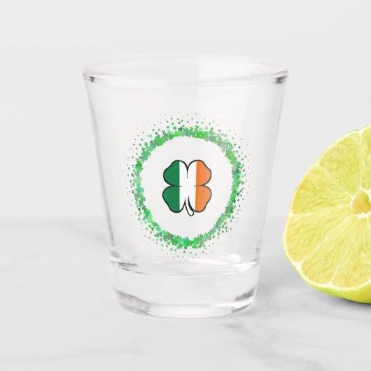 Verre A Shot Irlande Saint Patrick's Day (Devant)