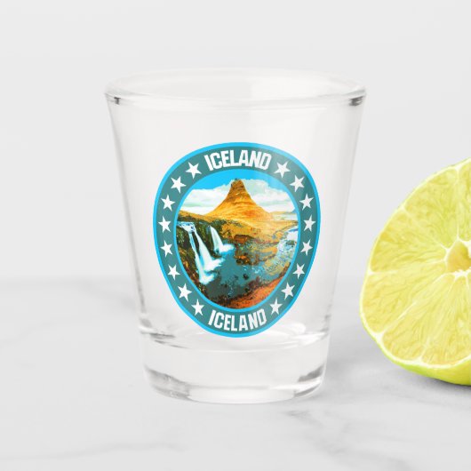 Verre A Shot Islande (Devant)