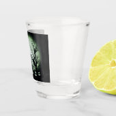Verre A Shot Jack O'Lanterns La Nuit (Droite)