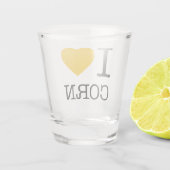 VERRE A SHOT J'ADORE CORN (Dos)