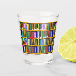Verre A Shot J'adore lire Livres Thunder_Cove