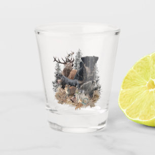 Verre A Shot Jagdterrier, Coeur courageux