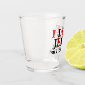 Verre A Shot J'aime Jésus [mais je mange un peu] (Gauche)