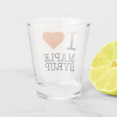 VERRE A SHOT J'AIME LE SIROP D'ÉRABLE (Dos)