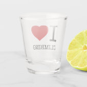 VERRE A SHOT J'AIME L'ESCALADE (Dos)