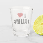 Verre A Shot J'aime Trump (Dos)