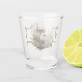 Verre A Shot Jardin aux champignons clair de lune (Dos)