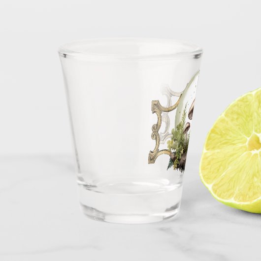 Verre A Shot Jardin aux champignons clair de lune (Gauche)