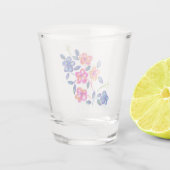 Verre A Shot Jardin fleuri (Dos)