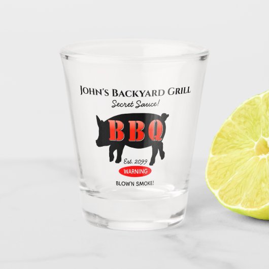 Verre A Shot Jardin Grill Master Grill BBQ (Devant)