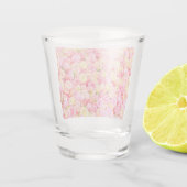 Verre A Shot Jardin rose (Dos)