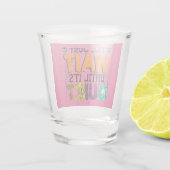 Verre A Shot J'attendrai juste jusqu'à ce qu'il soit calme - Dr (Dos)