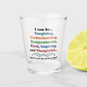 Verre A Shot Je peux pardonner sarcastique (Devant)