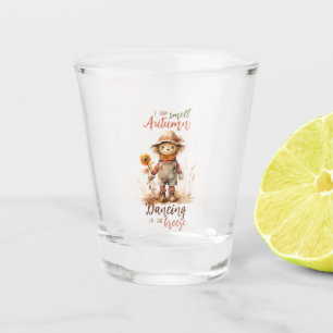 Verre A Shot Je Sens L'Automne - Brute Rustique & Tournesol