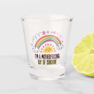 Verre A Shot Je suis une Mère * Rayon de Sunshine Ensemble de s