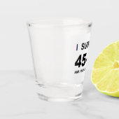 Verre A Shot Je survivécu 45-47 (Gauche)