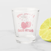 Verre A Shot Je T'Aime Beaucoup Cherry (Dos)