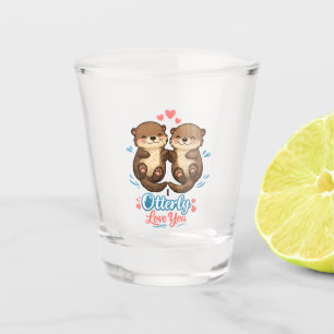 Verre A Shot Je t'aime tout à l'outarde