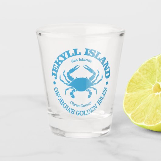 Verre A Shot Jekyll Island (crabe) (Devant)