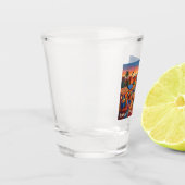 Verre A Shot Jemaa el-Fnaa Maroc (Gauche)