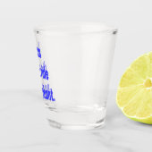 Verre A Shot Jésus n'a pas monté un éléphant (Droite)