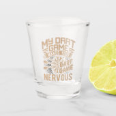 Verre A Shot Jeu Dart Flex - Joueur Dart (Devant)