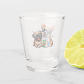 Verre A Shot Jeu de cartes Corgi et Carlin Uno (Dos)