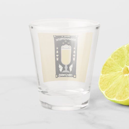 Verre A Shot Jeu de Noël (Dos)