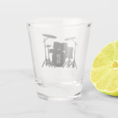 Verre A Shot Jeu de tambour Monogramme Argent (Dos)
