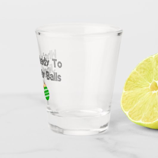 Verre A Shot Jingle Balls (Droite)