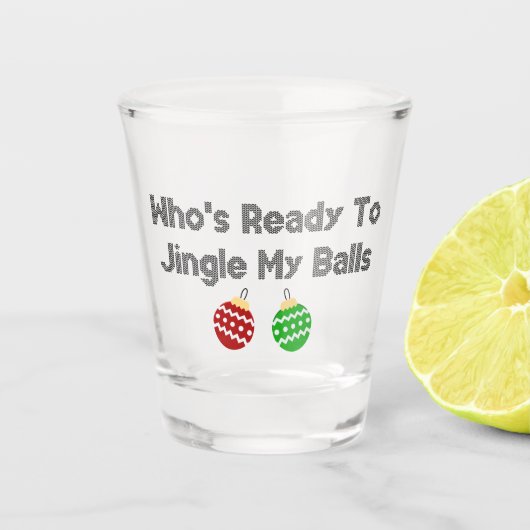 Verre A Shot Jingle Balls (Devant)