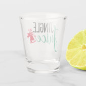 Verre A Shot Jingle | Funny Noël Humour de boisson (Dos)