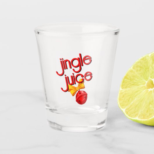Verre A Shot Jingle Juice Funny Noël (Devant)