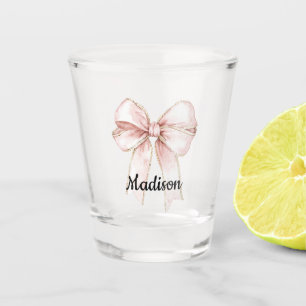 Verre A Shot Joli cabot rose personnalisé
