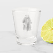 Verre A Shot Jolie fille de vache (Dos)