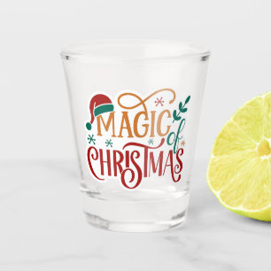 Verre A Shot Jolie 'Magie de Noël'