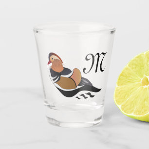 Verre A Shot Jolie nage Mandarin