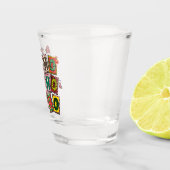 Verre A Shot Jolie Scandinave Santa Claus Gnome - Coupe de Noël (Droite)