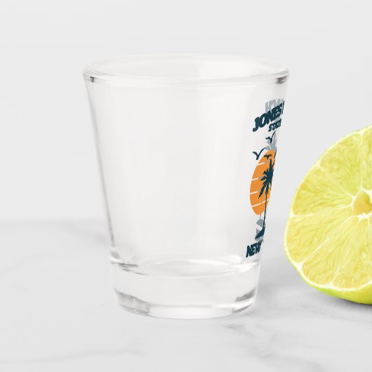 Verre A Shot Jones Beach Long Island New York (Gauche)