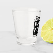 Verre A Shot Joueur d'équipe d'exécution d'AJOUT TEXTE inter-pa (Gauche)