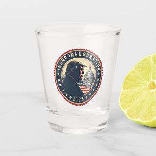 Verre A Shot Jour de l'investiture de Trump 2025 Fier Maga
